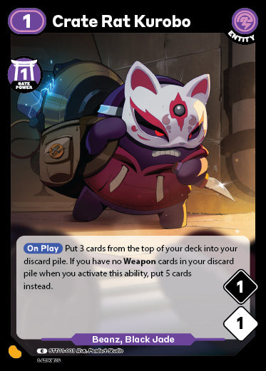 Crate Rat Kurobo | Starter Deck 1 | C | Normal | #STT01-003