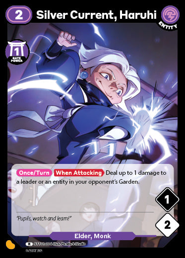 Silver Current, Haruhi | Starter Deck 1 | R | Normal | #STT01-006