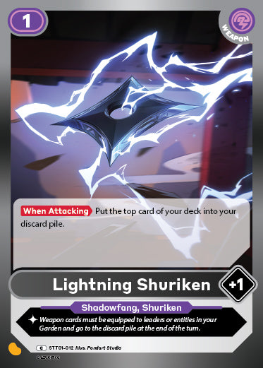 Lightning Shuriken | Starter Deck 1 | C | Normal | #STT01-012