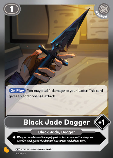 Black Jade Dagger | Starter Deck 1 | C | Normal | #STT01-013