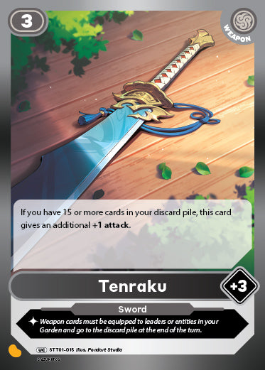 Tenraku | Starter Deck 1 | UC | Normal | #STT01-015