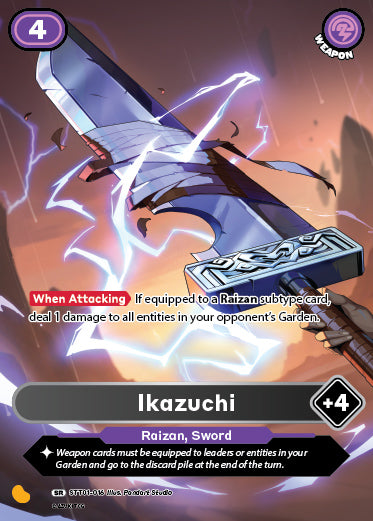 Ikazuchi | Starter Deck 1 | SR | Normal | #STT01-016
