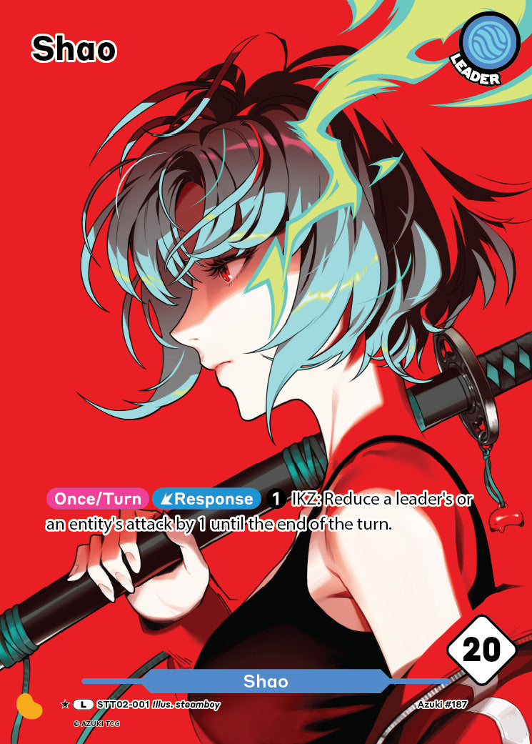 Shao | Booster | L ★★ | Normal | #STT02-001