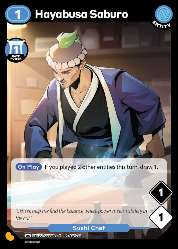 Hayabusa Saburo | Starter Deck 2 | UC | Normal | #STT02-005