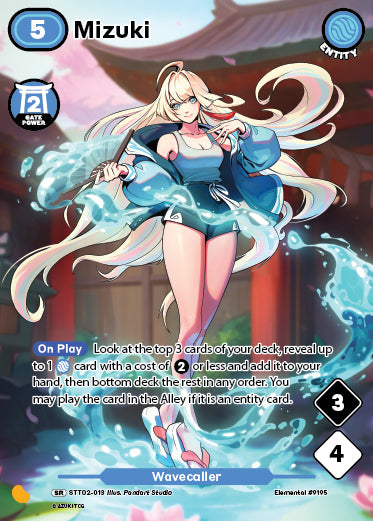 Mizuki | Starter Deck 2 | SR | Normal | #STT02-013