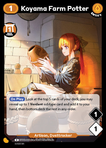Koyama Farm Potter | Starter Deck 3 | C | Normal | #STT03-03