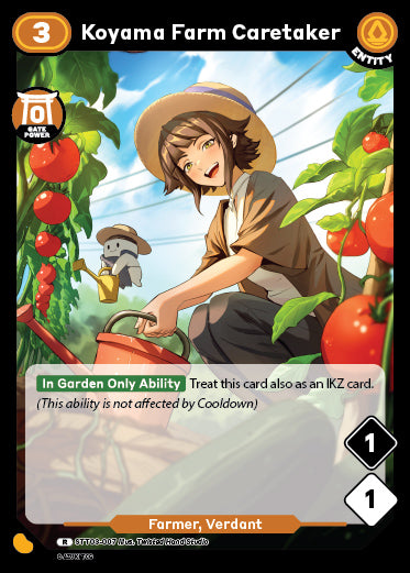 Koyama Farm Caretaker | Starter Deck 3 | R | Normal | #STT03-07