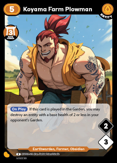 Koyama Farm Plowman | Starter Deck 3 | C | Normal | #STT03-11