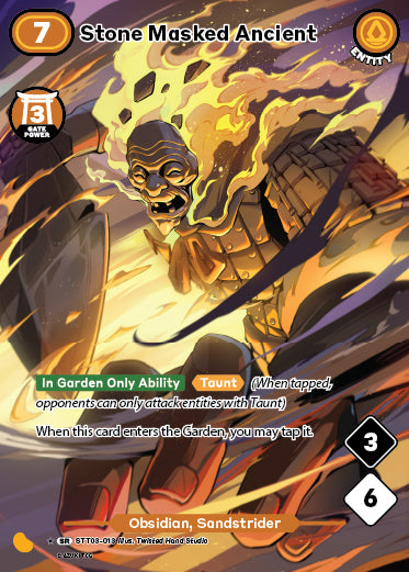 Stone Masked Ancient | Booster | SR ★ | Normal | #STT03-13