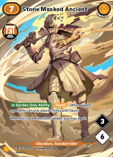 Stone Masked Ancient | Starter Deck 3 | SR | Normal | #STT03-13