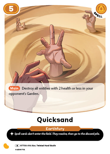 Quicksand | Starter Deck 3 | R | Normal | #STT03-16