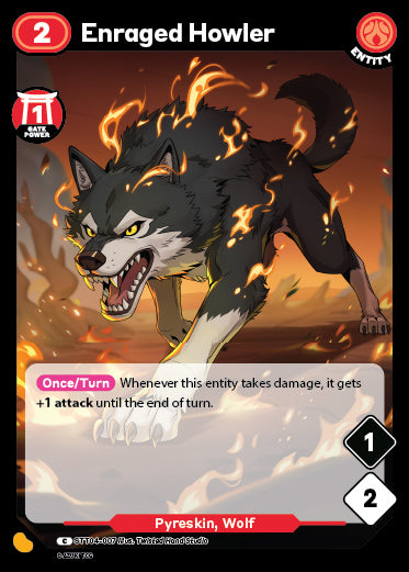 Enraged Howler | Starter Deck 4 | C | Normal | #STT04-07
