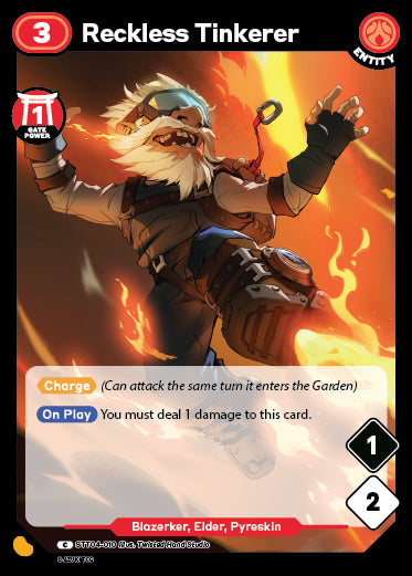 Reckless Tinkerer | Starter Deck 4 | C | Normal | #STT04-10
