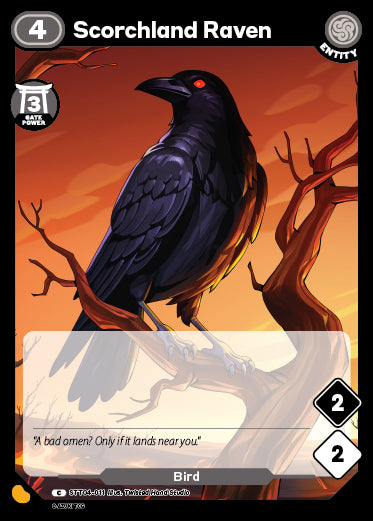 Scorchland Raven | Starter Deck 4 | C | Normal | #STT04-11