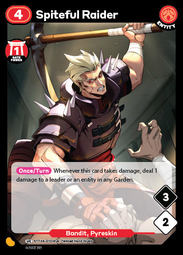 Spiteful Raider | Starter Deck 4 | UC | Normal | #STT04-12