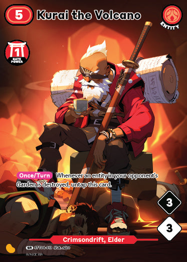Kurai the Volcano | Starter Deck 4 | SR | Normal | #STT04-13