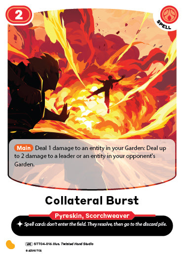 Collateral Burst | Starter Deck 4 | UC | Normal | #STT04-16