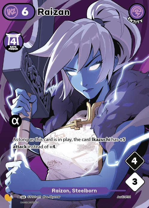 Raizan | Alpha | SR ★ | Normal | #STT01-011