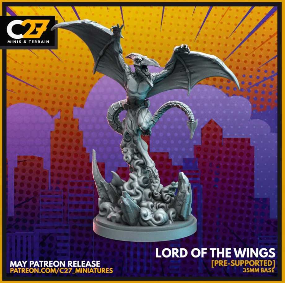 C27 Minis & Terrain May 2022 Release: Black Bolt, Blink, Boom-Boom, Cosmo, Domino (Deadpool 2), Jessica Jones, Mister Fantastic, Namor, Sauron, Snowbird, Star Lord, Taskmaster, Thor - Jane Foster, Venom