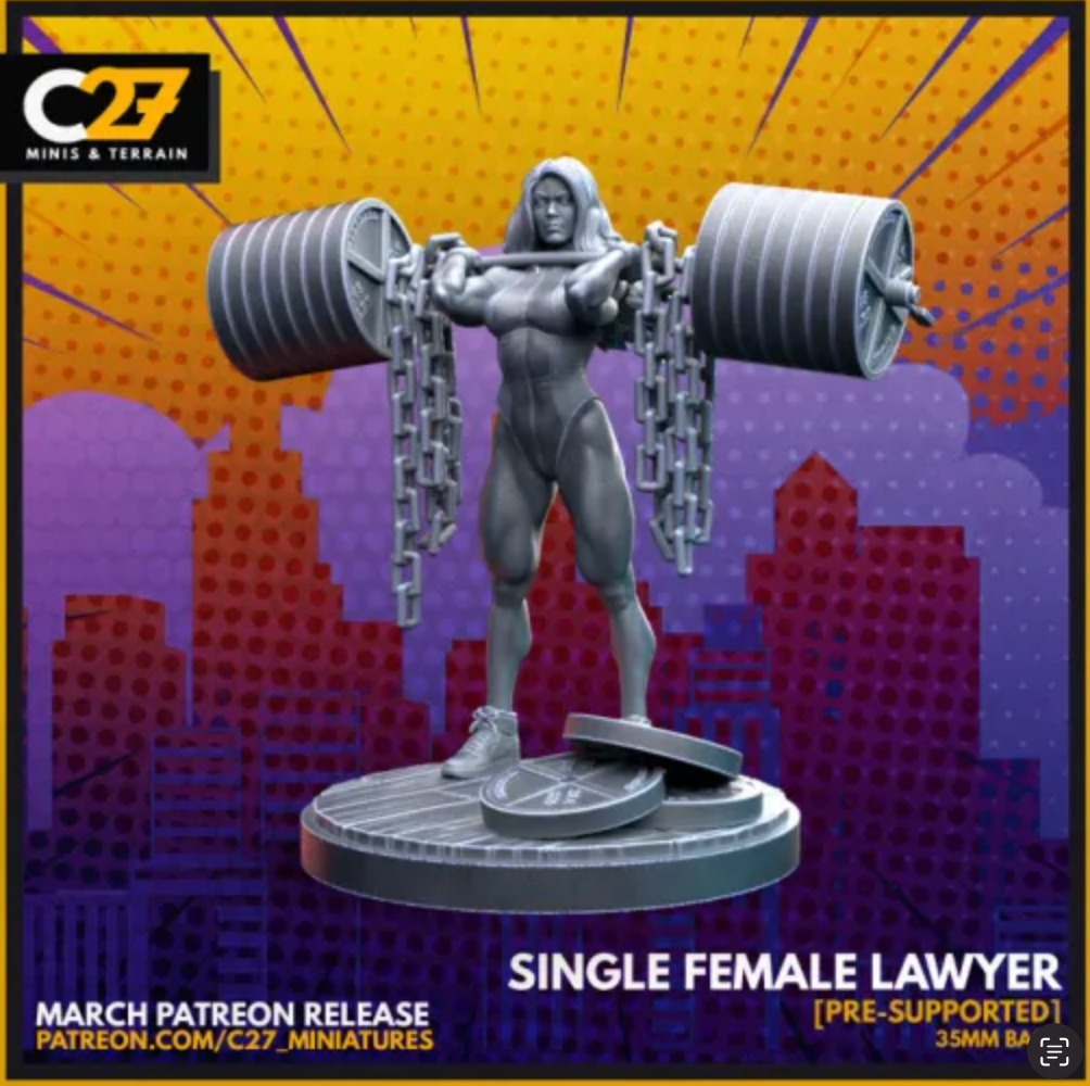 C27 Minis & Terrain March 2022 Release: Doctor Doom, Hobgoblin, Mister Knight, Moon Knight, Nova, Shaman, She Hulk, Skrull Goons, Spider-Man - Miles Morales, Super Skrull, Warpath, Wolfsbane, X-23