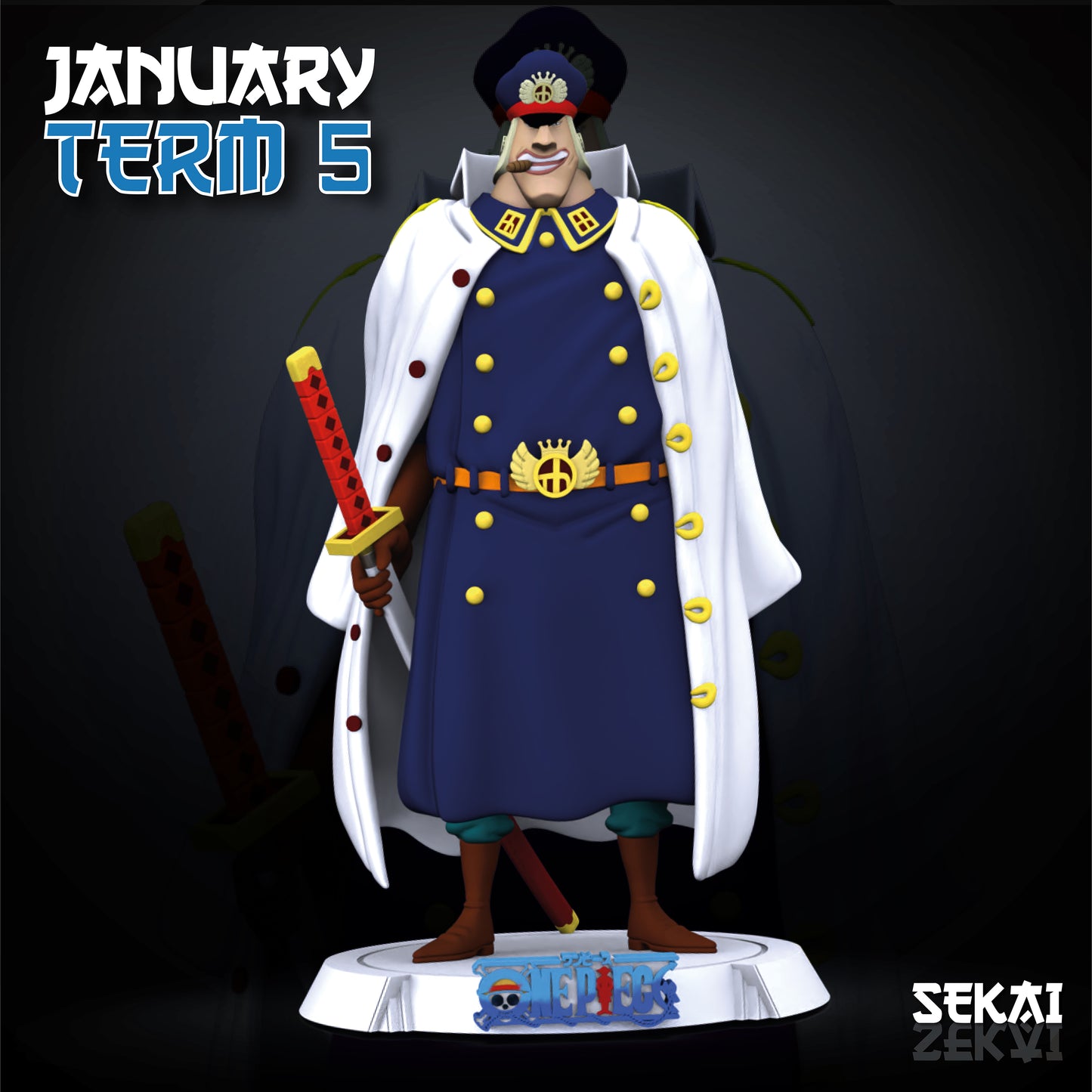 Sekai 3D January 2022 Release: Kisame | Kukateru | Mai | Pilaf | Raditz | Rengoku | Shiryu | Shu | Shun