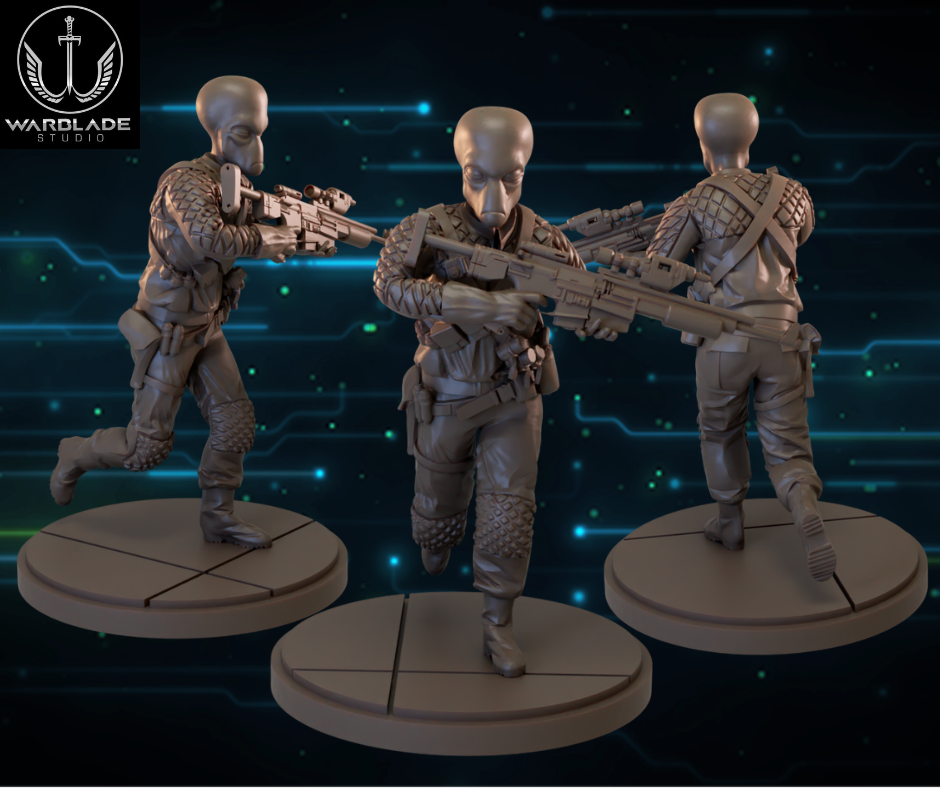 Warblade Studios Star Wars Shatterpoint Proxies | 40mm Miniature | 2023.05