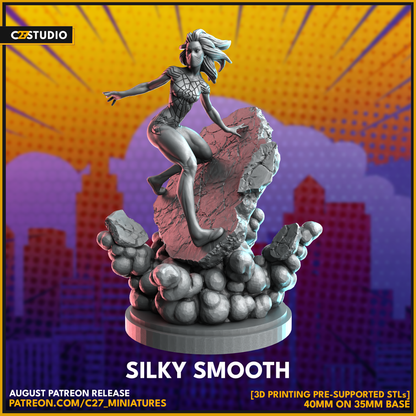 C27 Minis & Terrain August 2023 Release: Chrome Dome, Golden Boy, Grimace, Heladriel, Lover of the Russian Queen, Parasite Stacy, Rat Daddy, Silky Smooth, Womanta, Young Trickshot