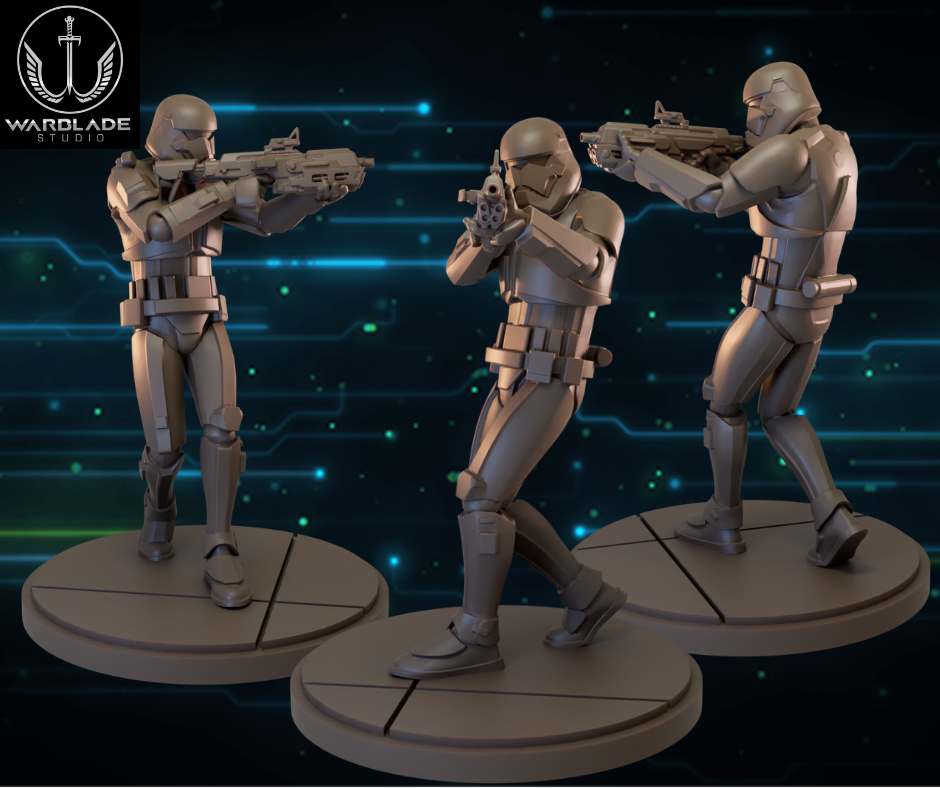 Warblade Studios Star Wars Shatterpoint Proxies | 40mm Miniature | 2023.06