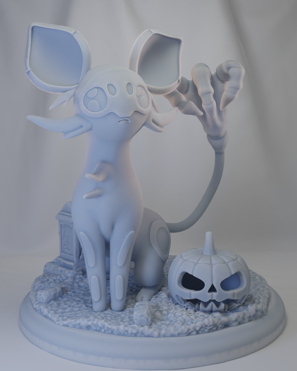 🧬 Poke Crisis Miniatures – Elemental Fox Evolution Collection