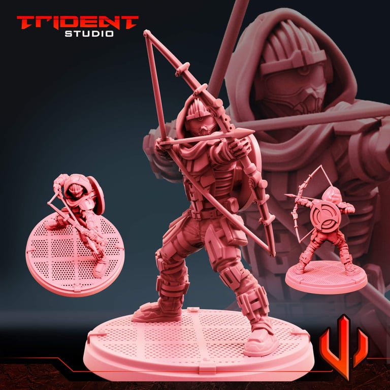 Trident Studios November 2021 Release - Marvel-Inspired 3D Printed Miniatures