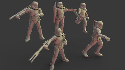 Warblade Studios Star Wars Shatterpoint Proxies | 40mm Miniature | 2020.11 Droide arena Droides Troopers