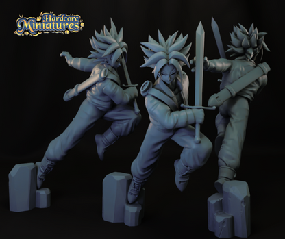 Hardcore Miniatures October 2022 Release: Allmight, Buu, Cell Jr., Gohan Beast, Gotenks, Guru, Nail, Orange Piccolo, Roshi, Taurus, Trunks, Yajirobe, Zoro