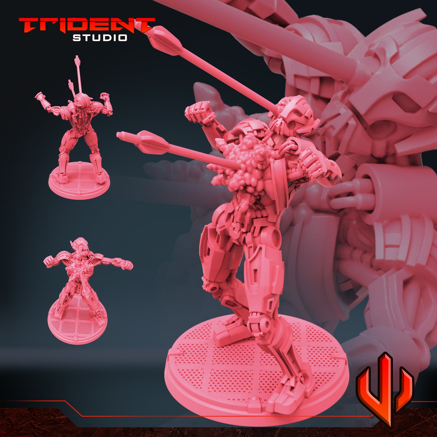 Trident Studios November 2021 Release - Marvel-Inspired 3D Printed Miniatures