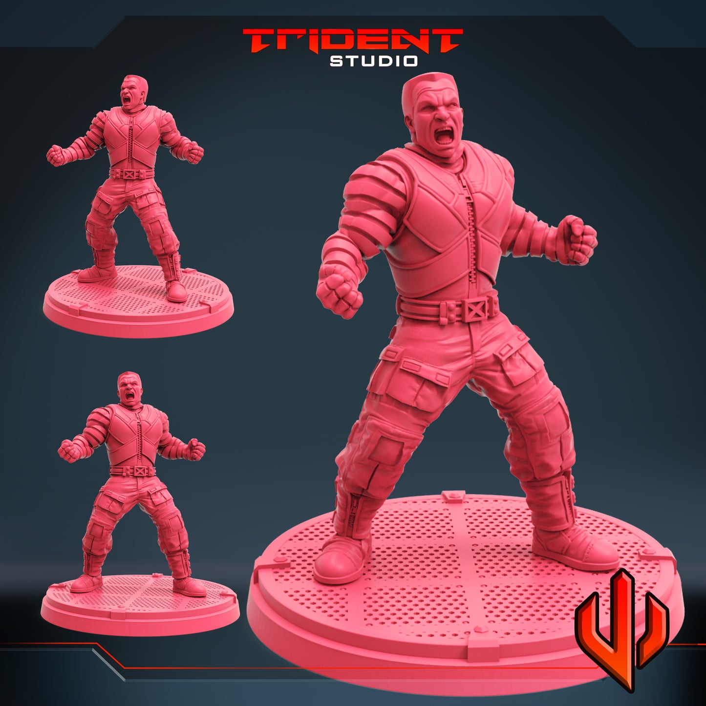 Trident Studios November 2021 Release - Marvel-Inspired 3D Printed Miniatures