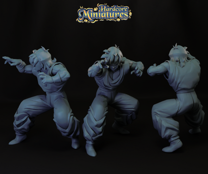 Hardcore Miniatures August 2022 Release: Capsule, Cell, Goku, King Cold, Piccolo, Roshi, Tapion, Trunks Time Machine, Yamcha