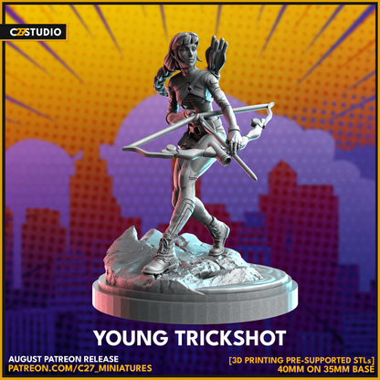 C27 Minis & Terrain August 2023 Release: Chrome Dome, Golden Boy, Grimace, Heladriel, Lover of the Russian Queen, Parasite Stacy, Rat Daddy, Silky Smooth, Womanta, Young Trickshot