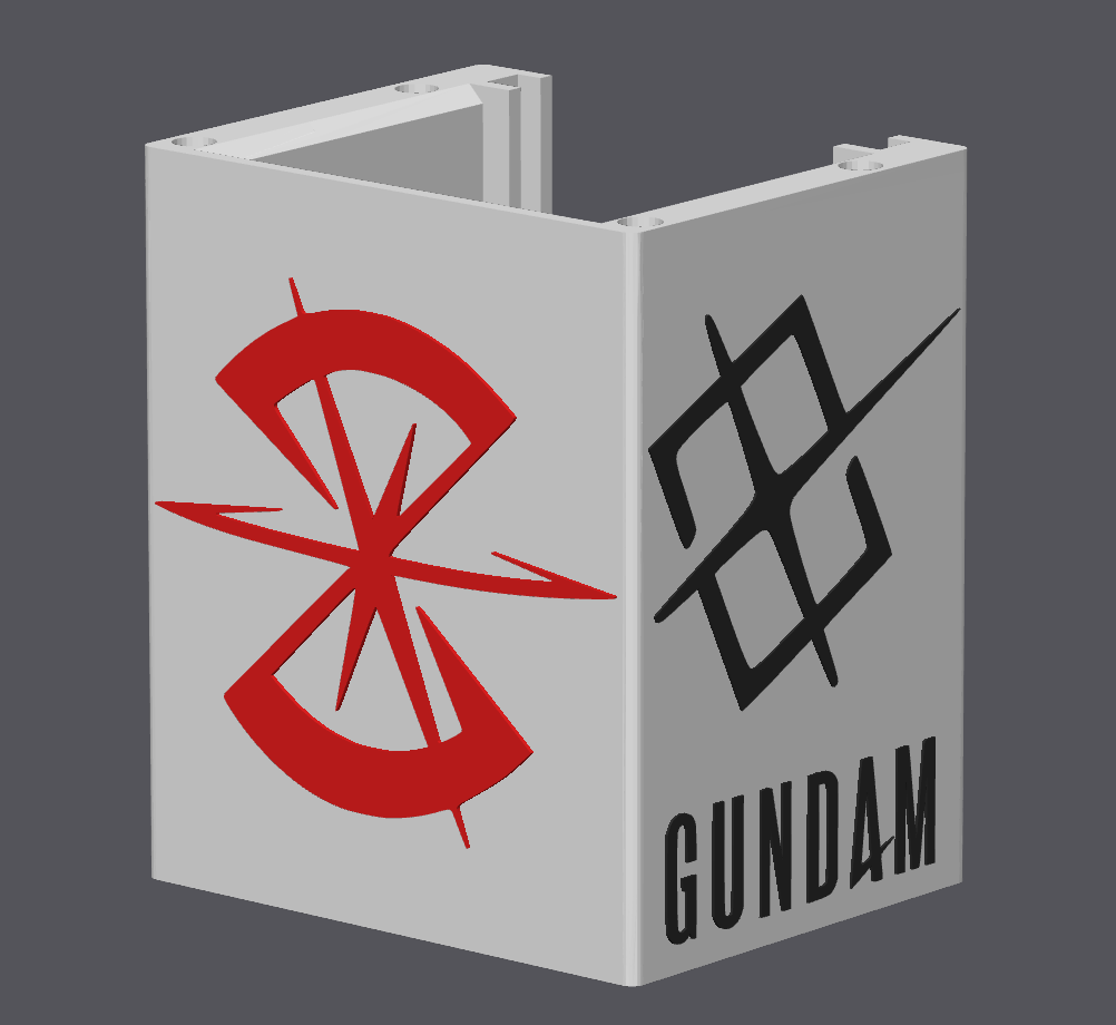 Gundam Card Game Deck Box with Magnetic Dice Holder