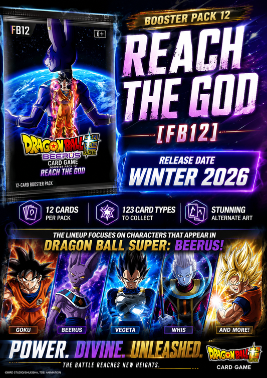 Dragon Ball Super: Fusion World: Reach the God [FB12] (PREORDER)