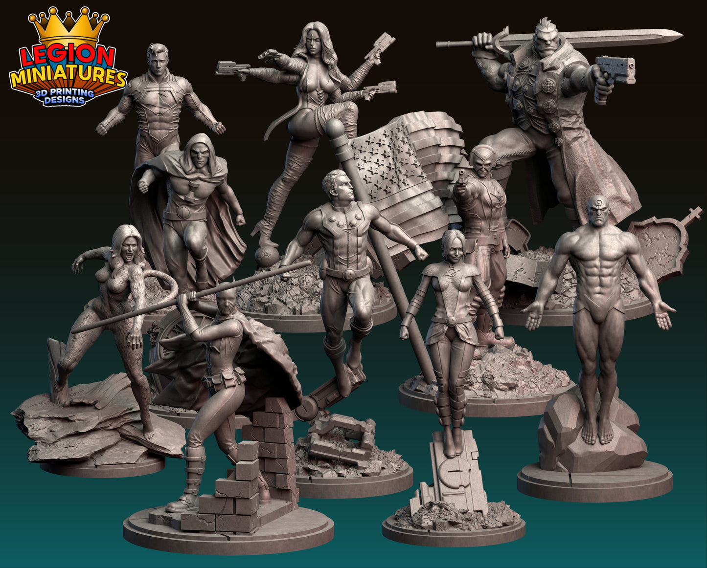 Legion Miniatures 2023.08 DC