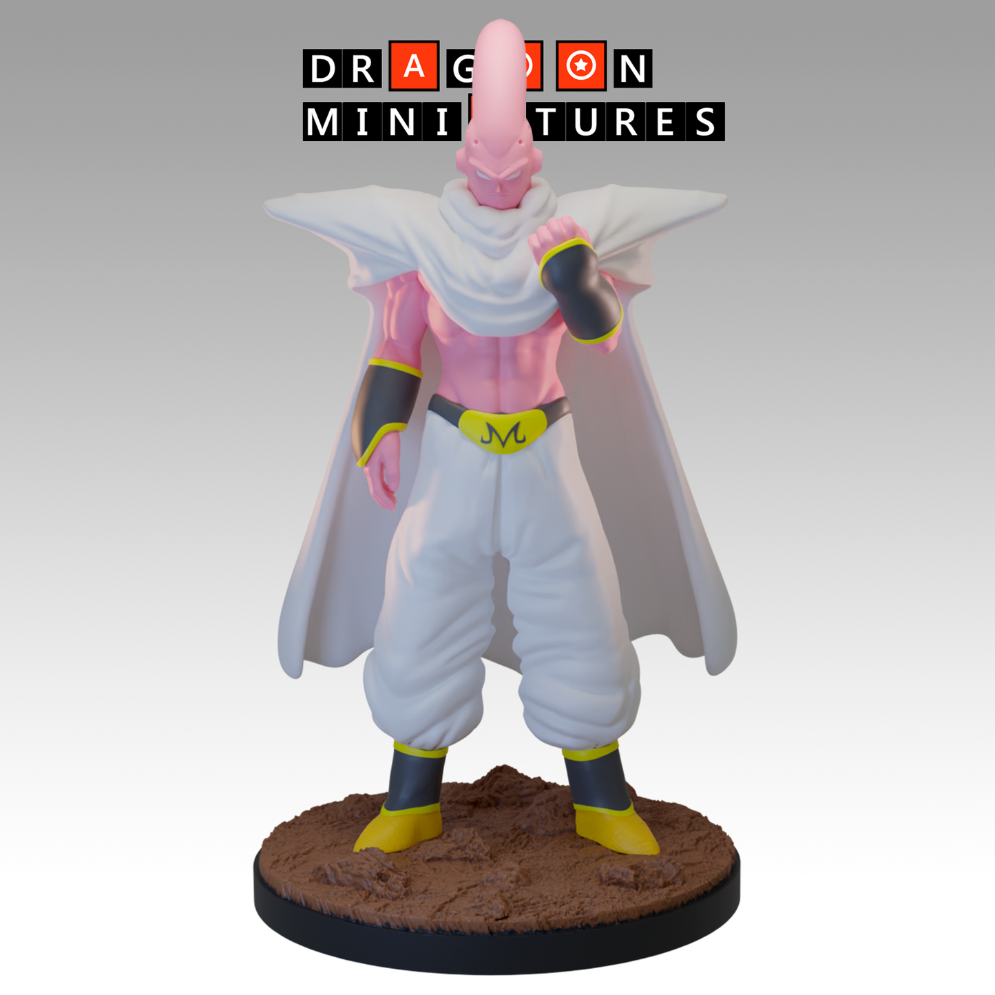 2024.02 Buu Saga 3: Resin 3D Printed Miniatures Set - Buu Gotenks, Buu Piccolo, Goku SS2, Gotenks 3, Gotenks Base, Super Buu, Super Gotenks, Vegeta Majin - Dragoon Miniatures