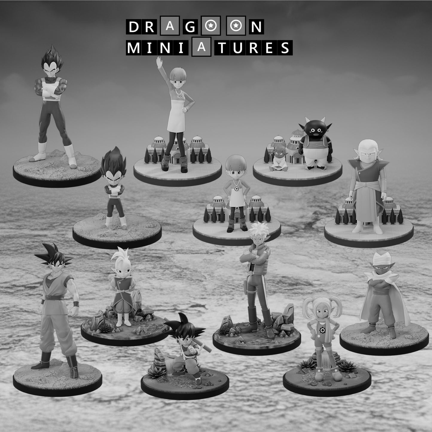 Dragoon Miniatures September 2025 - Dragon Ball Daima Set 1