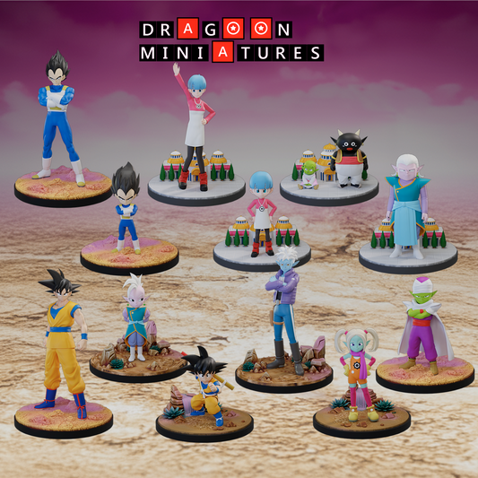 Dragoon Miniatures September 2025 - Dragon Ball Daima Set 1