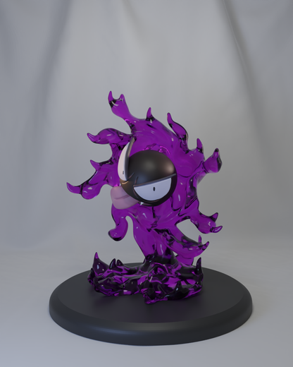 Gastly | Gengar | Haunter | Mega Gengar | Poke Crisis Miniatures