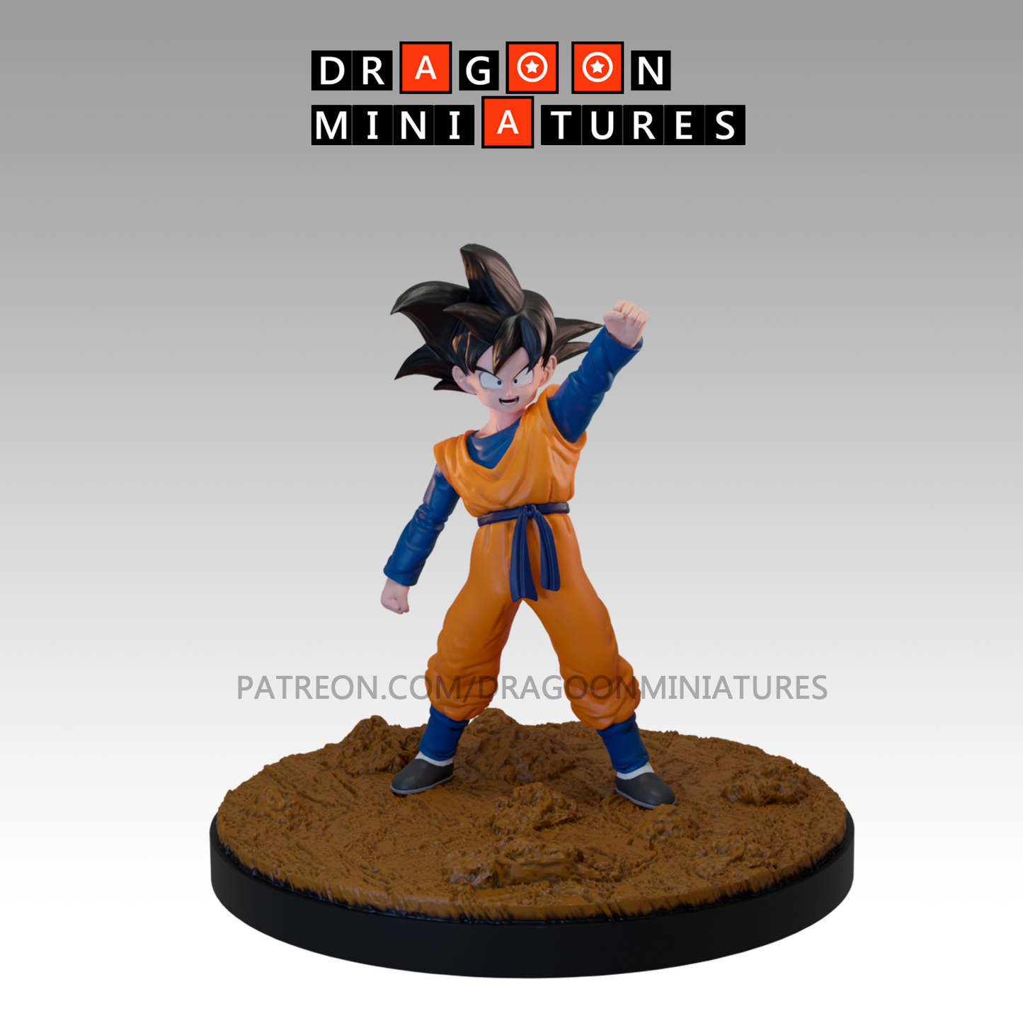 2024.01 Buu Saga 2: Resin 3D Printed Miniatures Set - Buu, Gohan Training, Goten, Goten SS, Kibito, Saiyaman, Saiyaman SS, Satan, Shin, Trunks, Trunks SS, Videl - Dragoon Miniatures