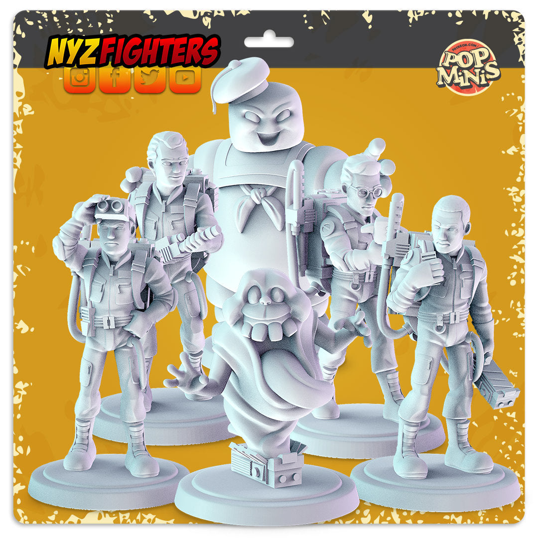 Ghostbusters | 32MM | Movies | Miniatures | Pop Minis Miniatures