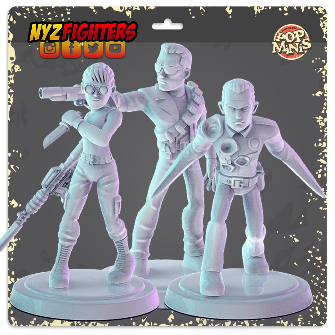 Terminator | 32MM | Movies | Pop Minis Miniatures – NYZ FIGHTERS