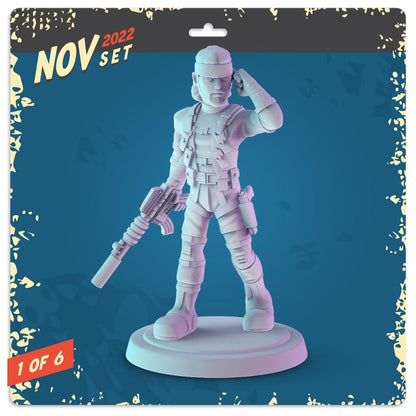 Video Game Characters | 32MM | Games | Pop Minis Miniatures