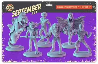 Masters of the Universe Set 2 | 32MM | Cartoons | Pop Minis Miniatures