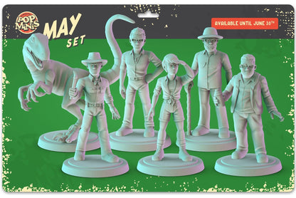 Jurassic Park | 32MM | Pop Minis Miniatures 2022.05