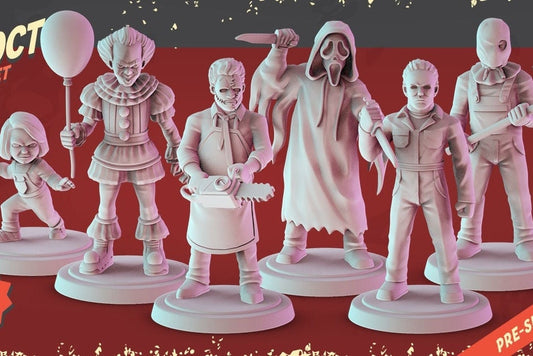 Halloween!! | 32MM | Pop Minis Miniatures  2023.10